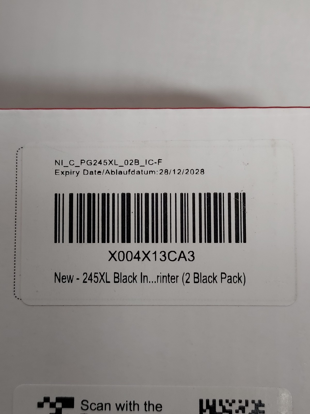 6pcs Black Ink Cartridges compatible with 245XL Canon Pixma PG245 BLACK INK ONLY