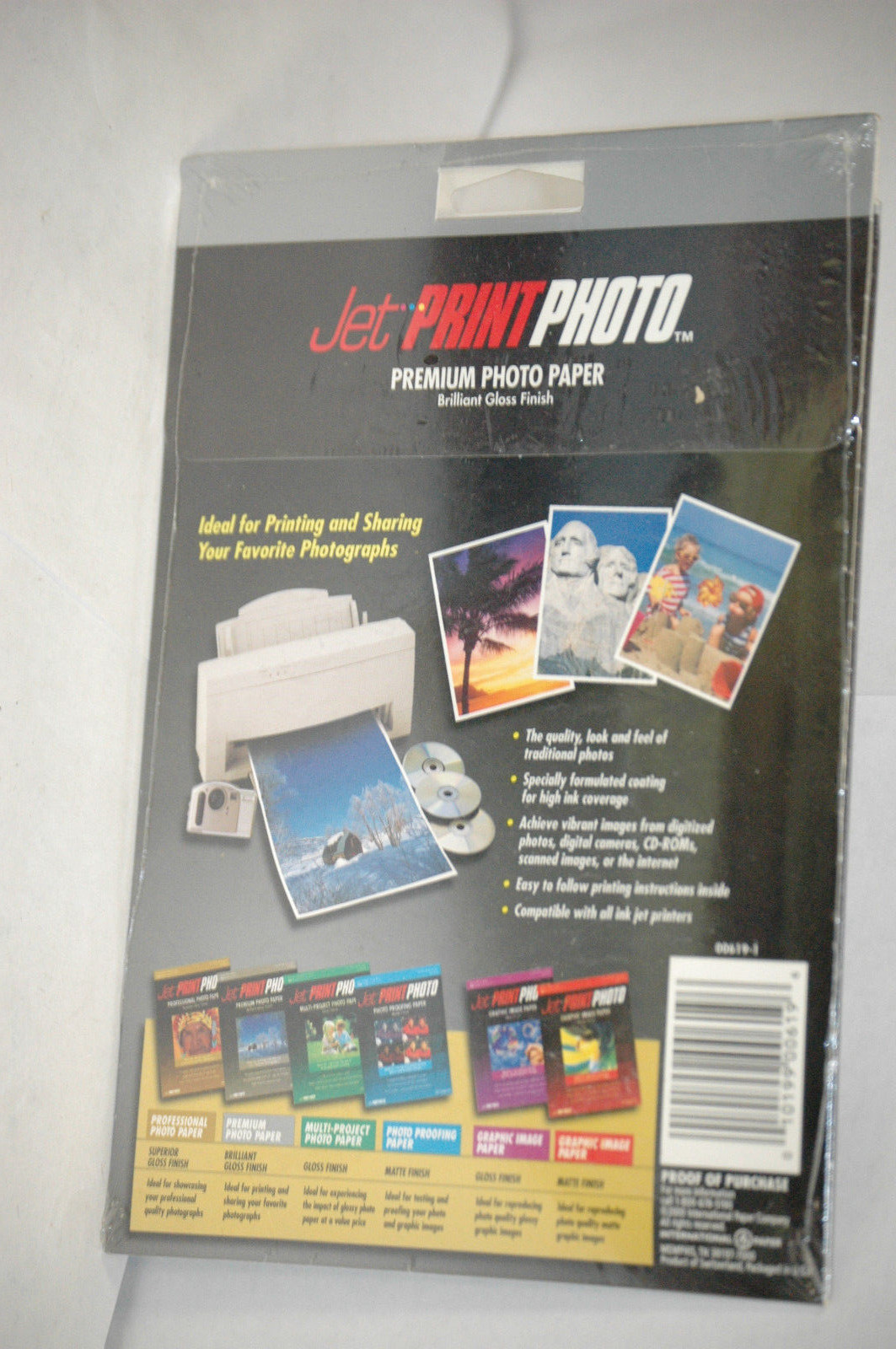 Jet Print Premium Heavy Weight High Gloss Photo Paper 24 Sheets 4×6 inch 00619-1