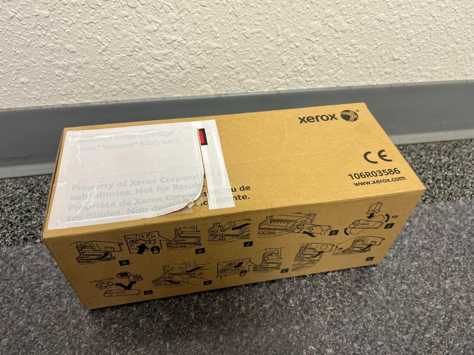 Genuine Xerox 106R03586 Extra-High-Capacity Metered Toner (B400 & B405 Printers)