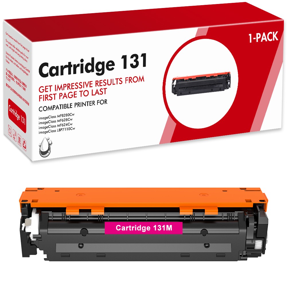 1x Magenta CRG-131 Toner Compatible With Canon 131 imageCLASS LBP7110Cw