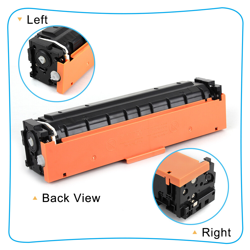 4x Toner for HP 206A W2110A Color Laserjet Pro MFP M283cdw M282 M255dw NO CHIP