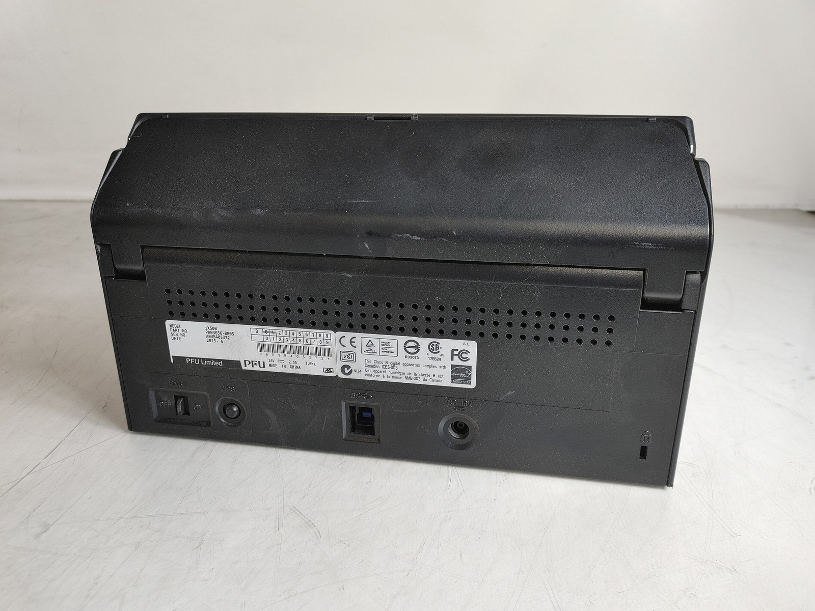 Fujitsu iX500 ScanSnap USB Pass-Through Scanner