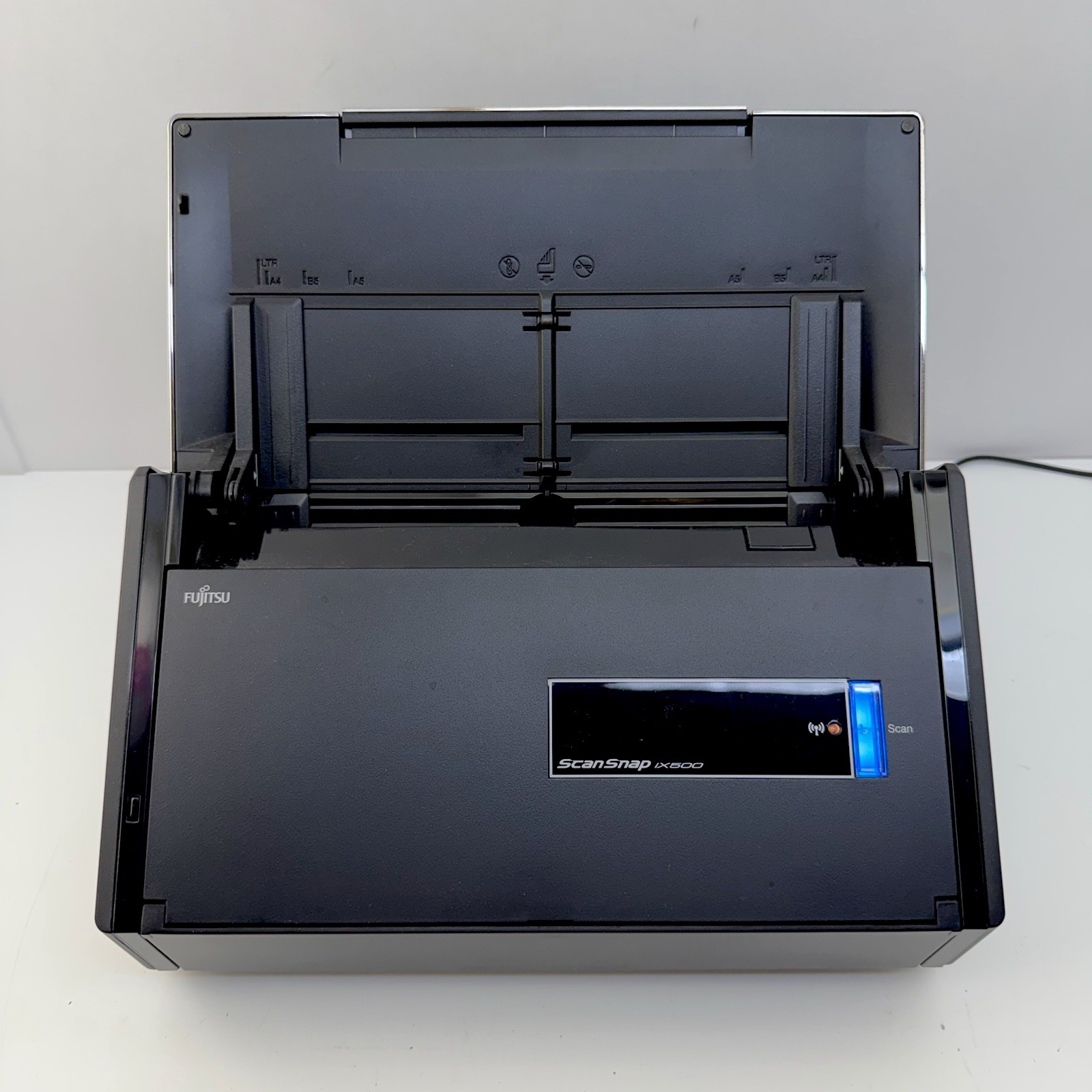 Fujitsu ScanSnap ix500 Color Document Scanner Black – Power Cable and USB Inc