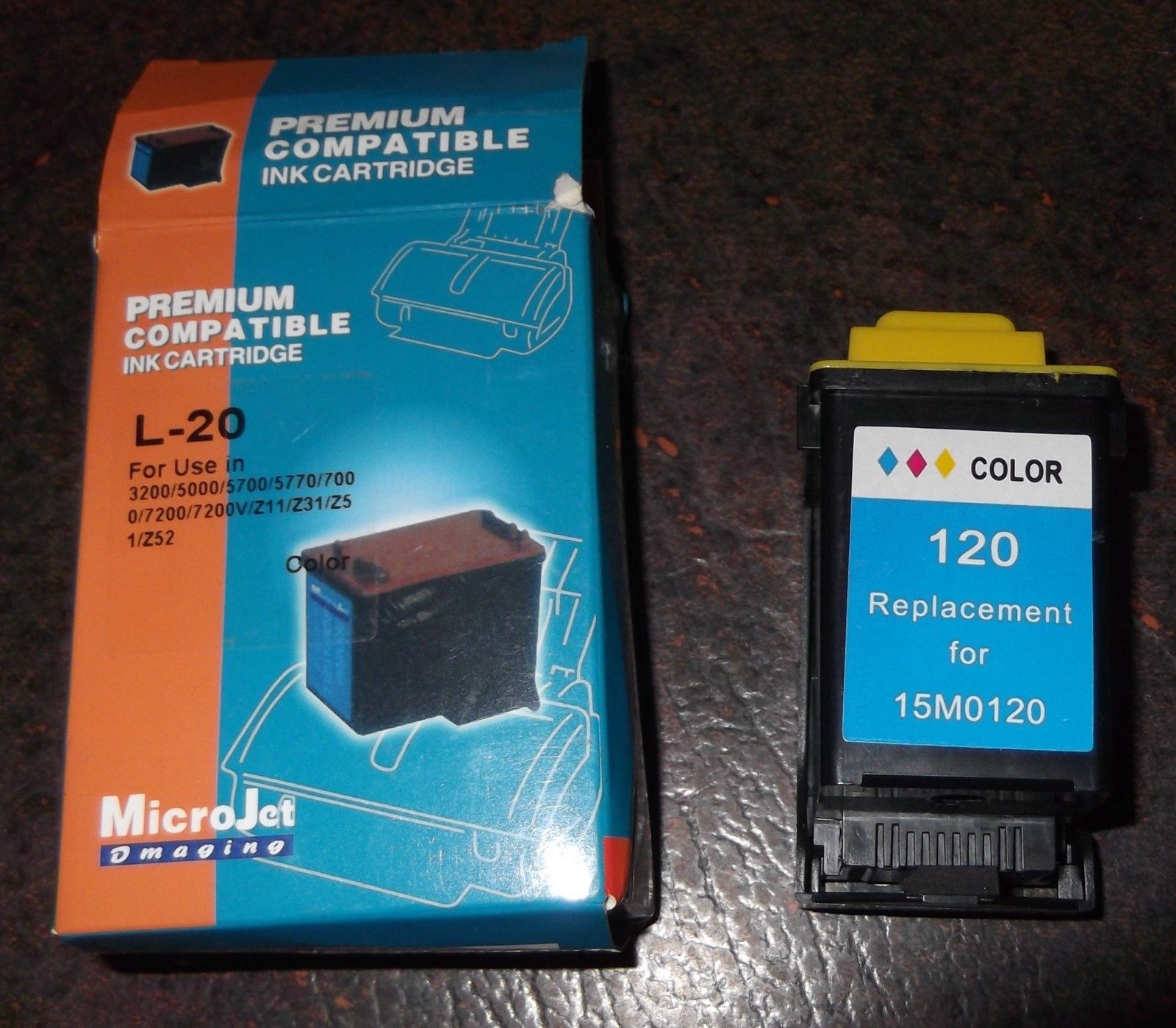 LEXMARK, DELL, SAMSUNG COMPATIBLE COLOR INK CARTRIDGE, L20, 120,3200/5000/7200