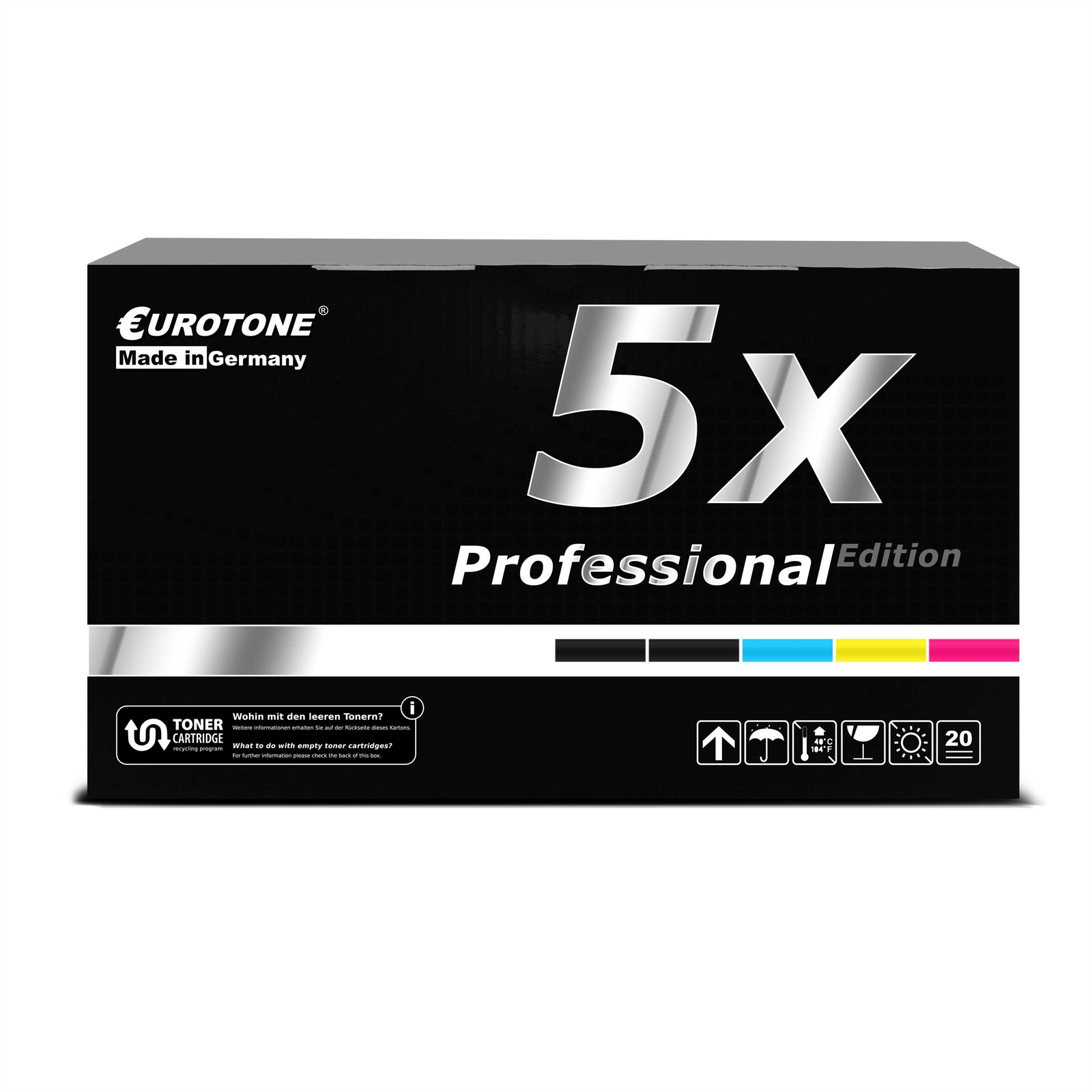 5X Pro Toner For Ricoh MPC4503A MPC5503A MPC6003 33K Black + 22.5K CMY