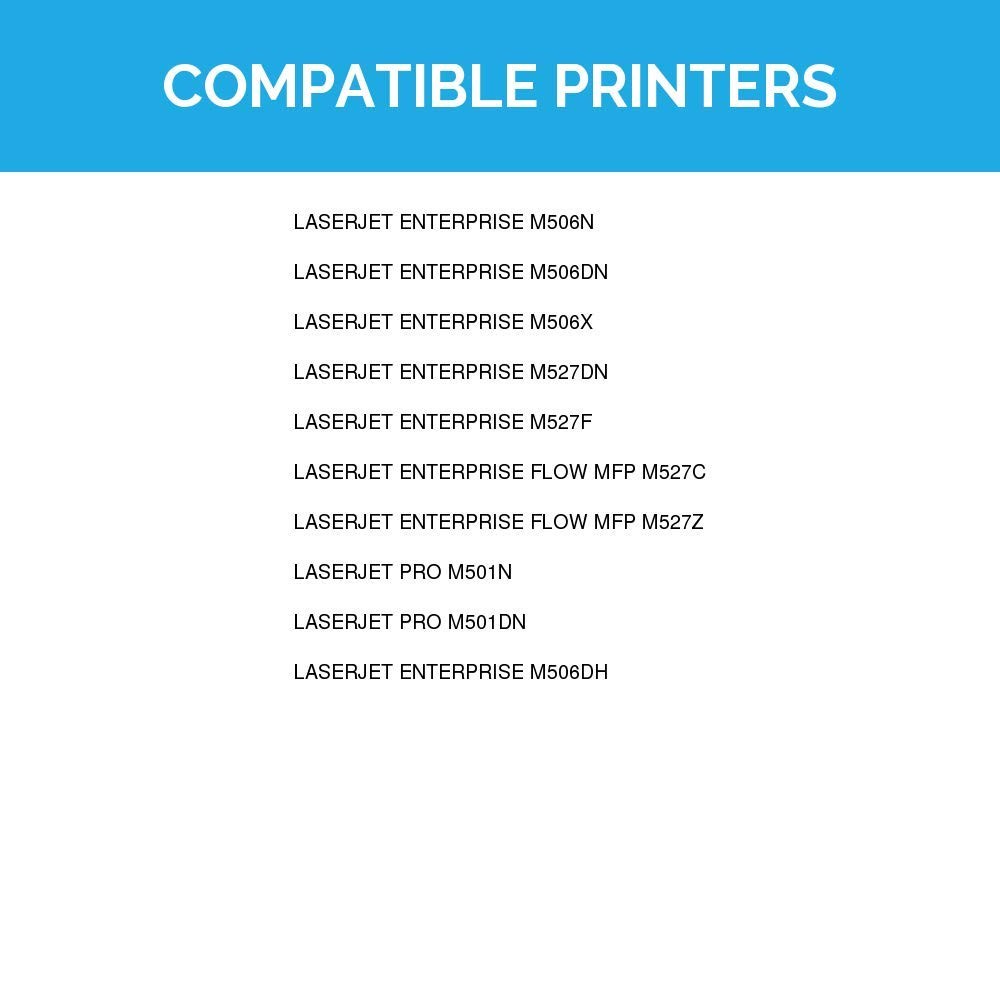 LD Compatible Toner Cartridge Replacement for HP 87A CF287A (Black, 2-Pack)