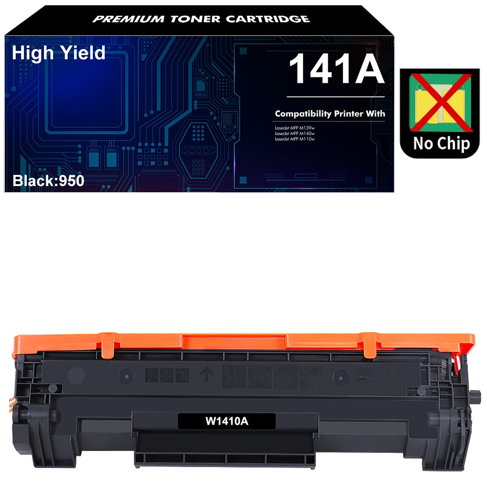 1-Pack W1410A 141A Toner NO CHIP Fits for HP LaserJet MFP M139we M140we M110we A