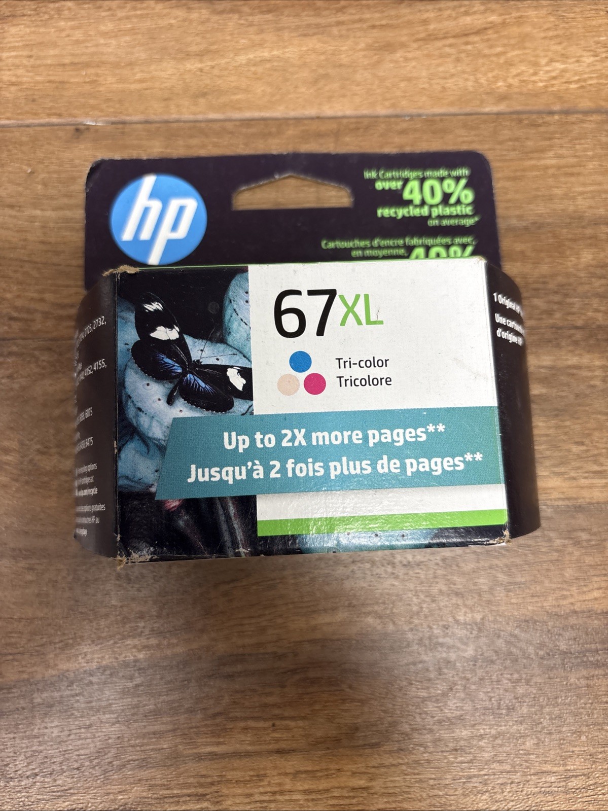 HP 67XL High Yield Tri-Color Original Ink Cartridge – 3YM58AN EXP: 2022