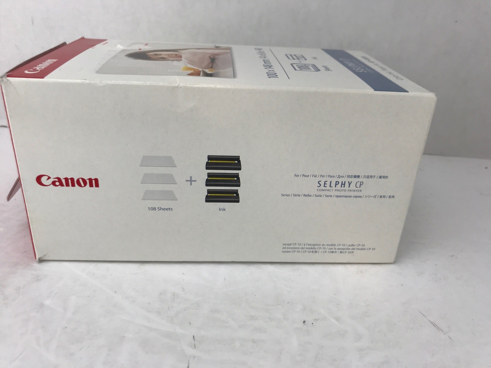 Canon KP-108IN Color Ink and Paper Set Open Box