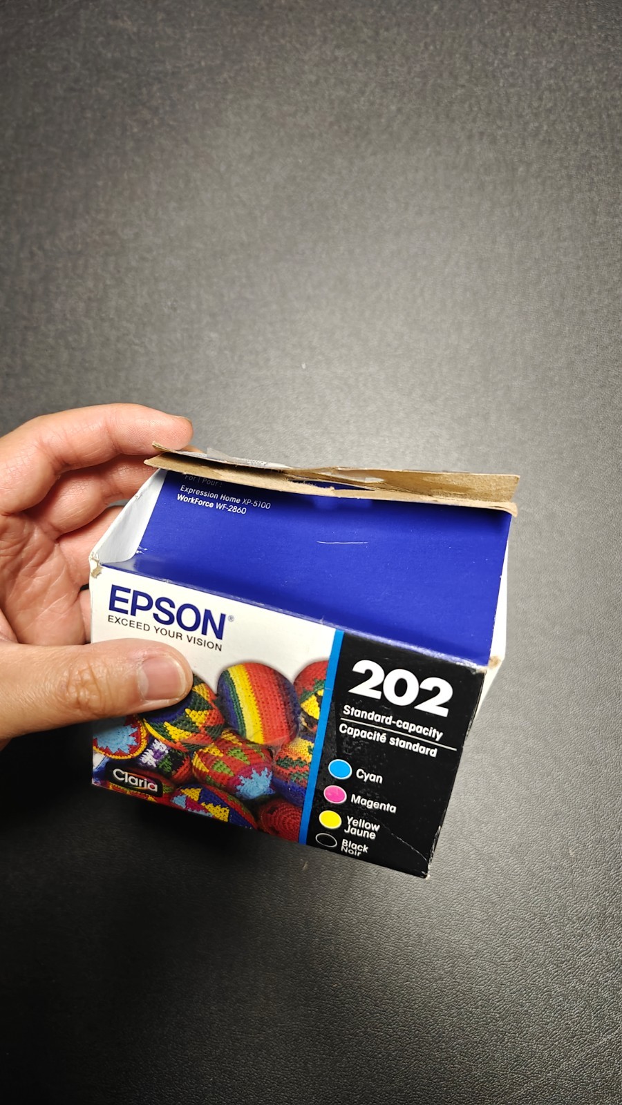 EPSON 202 Claria Standard Capacity 3 Color Cartridge Pack No Black Exp 11/2028