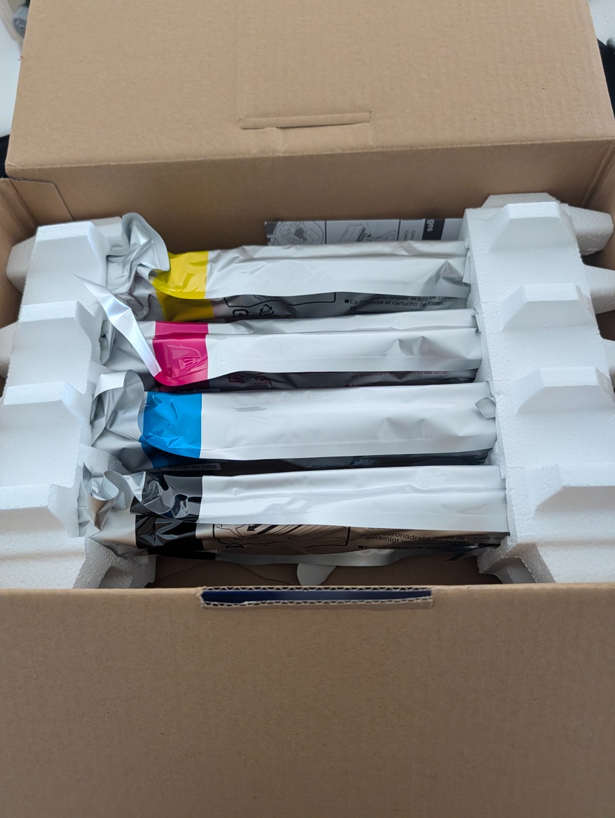 Brother Genuine Standard Yield Toner Cartridge Four Pack TN223 4PK – Open Box