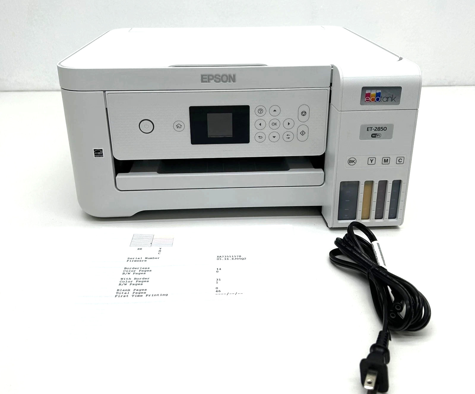 EPSON ECOTANK ET-2850 / CONVERTED WITH SUBLIMATION INK *READ*