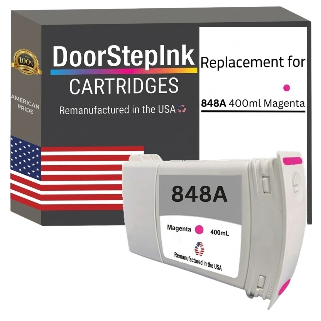DoorStepInk Compatible Ink Cartridge For HP 848A F9J84A Magenta-USA