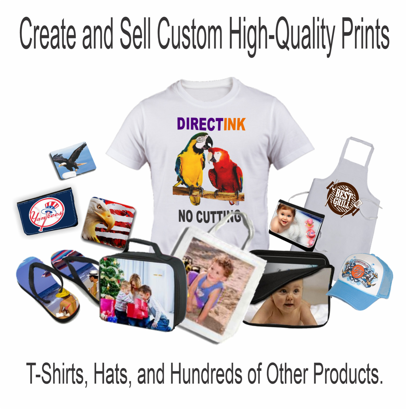 Epson Printer with DTF ink Heat Transfer Print Cotton T-Shirt Transfer Bundle.,,