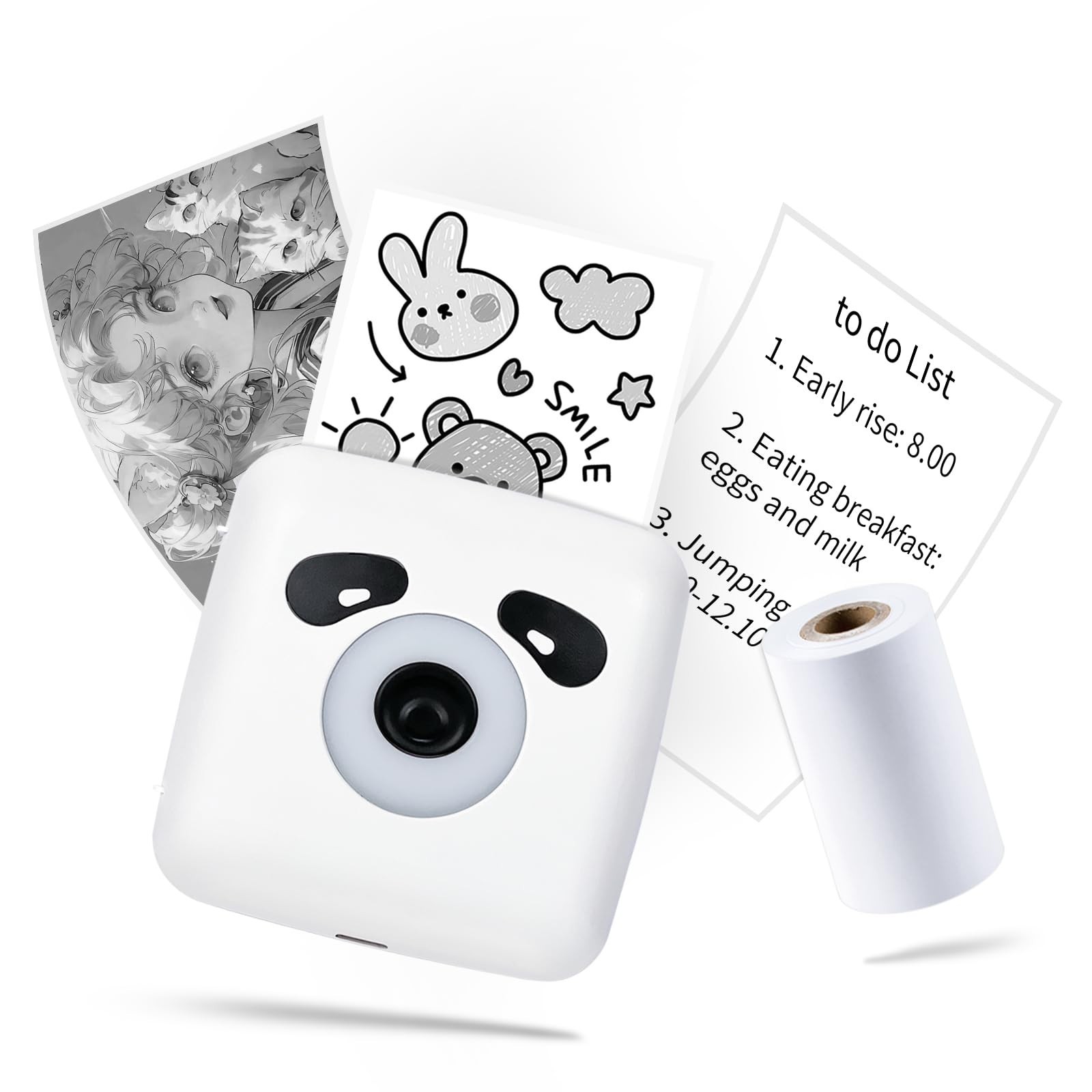 Sticker Printer, TP6S Print Pods Mini Printer, Portable Bluetooth Sticker Mak…