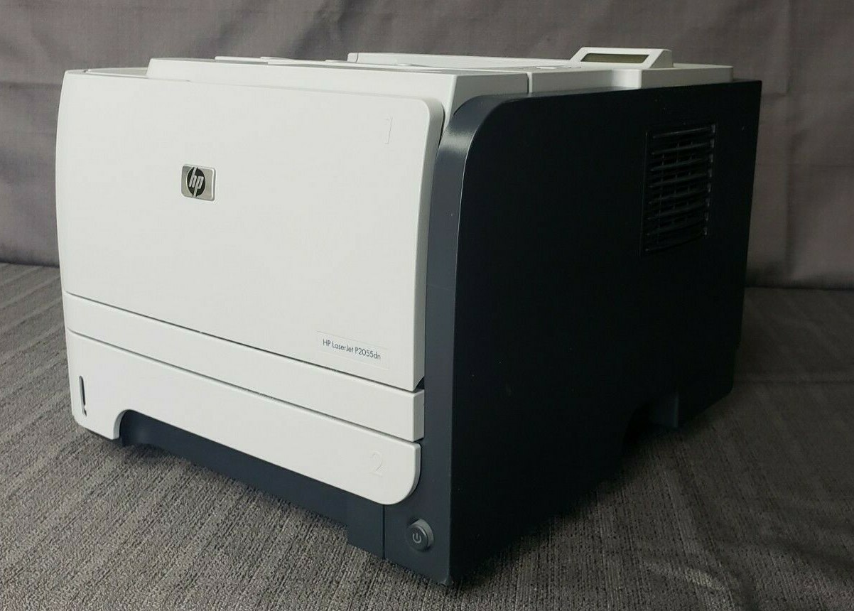 HP Laserjet P2055DN Laser printer – CE459A LOW PAGE COUNT DEALER RETURNS