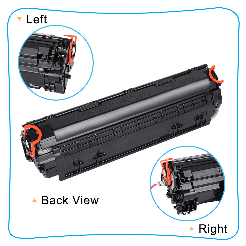 2PK CRG125 C125 Black Toner Cartridge Compatible with Canon imageCLASS LBP6030w