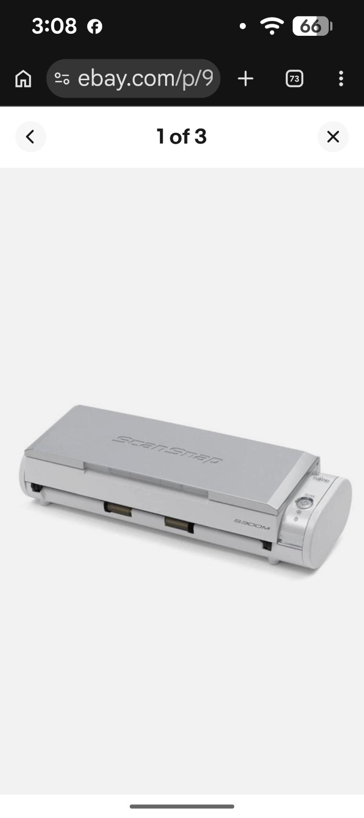 Fujitsu ScanSnap S300M  Scanner