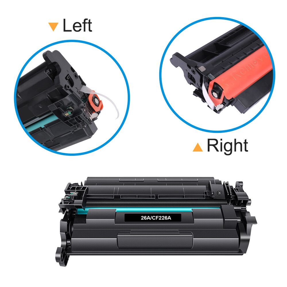 2PK Black 26A CF226A Toner For HP Laserjet Pro MFP M426fdw M426fdn M402n M402dn
