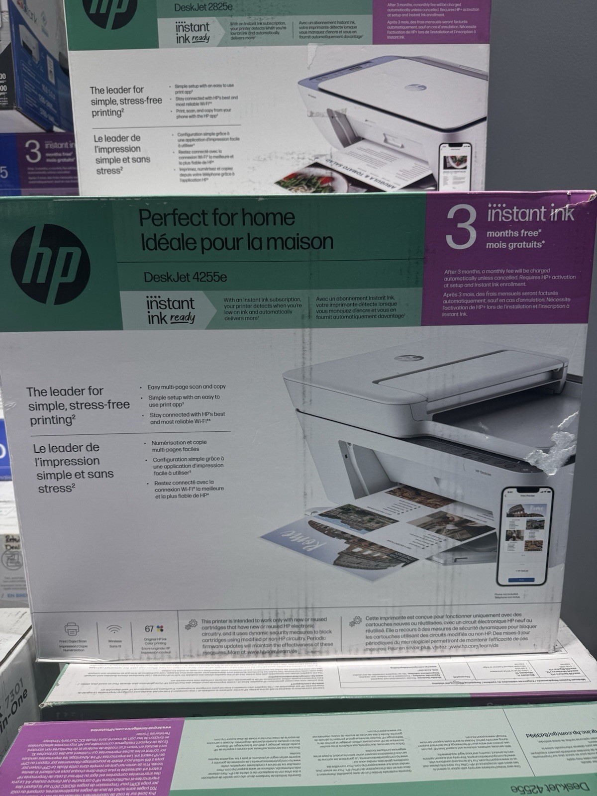 HP DeskJet 2825e Wireless All-in-One Color Printer, Scanner, Copier