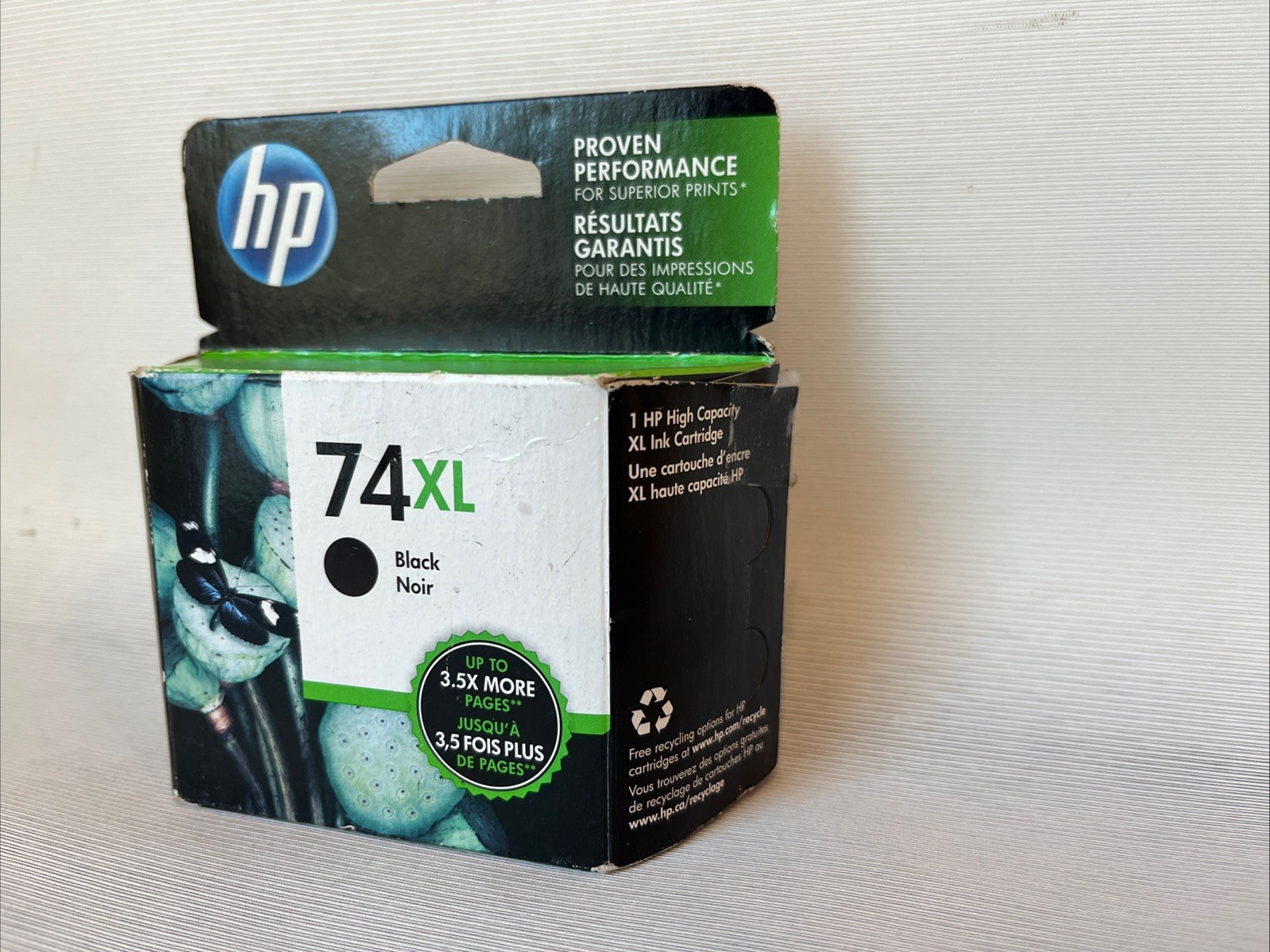 2018 Exp. Genuine HP 74XL Black High Capacity Ink Cartridge CB336WN OEM Sealed