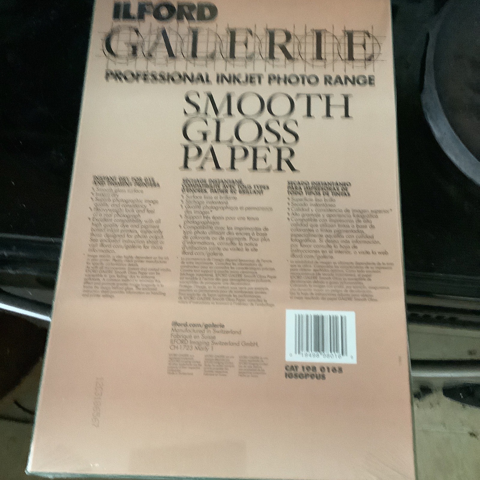 ILFORD Galerie Professional Inkjet Smooth Gloss Paper 11″ x 17″ 25 Sheets *NEW*