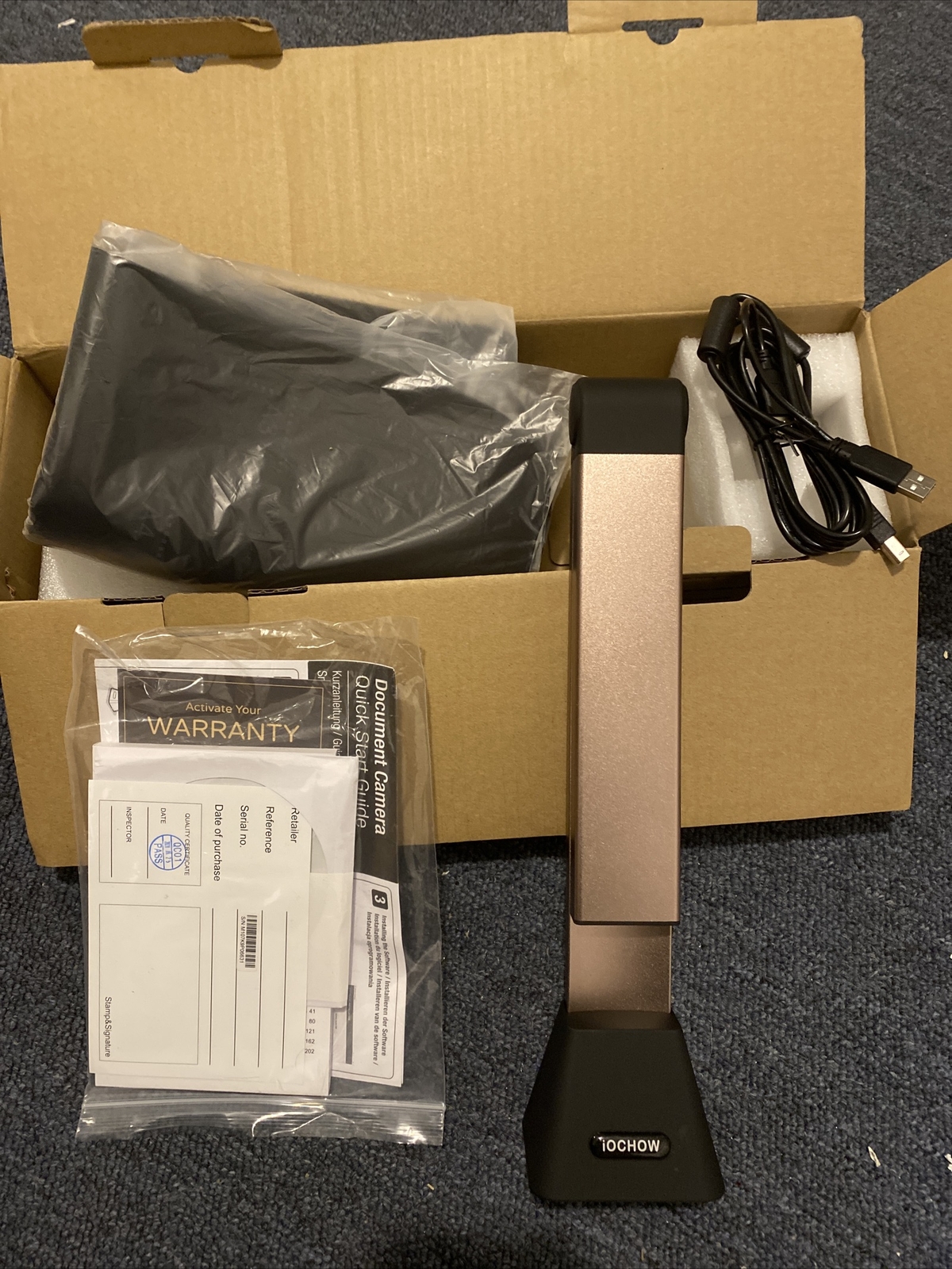 IOCHOW S1 Document Scanner Document Camera Capture Size A3