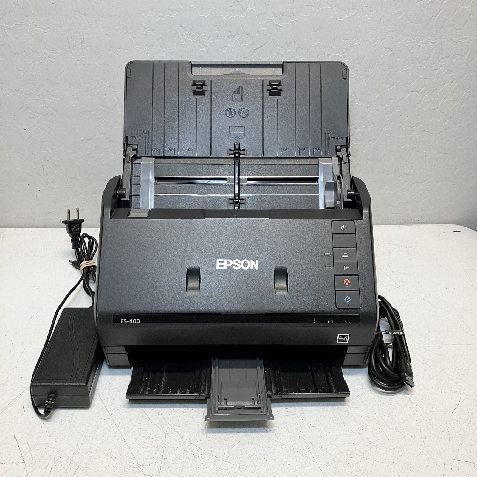 Epson WorkForce ES-400 Desktop Duplex Color Document Scanner J381A