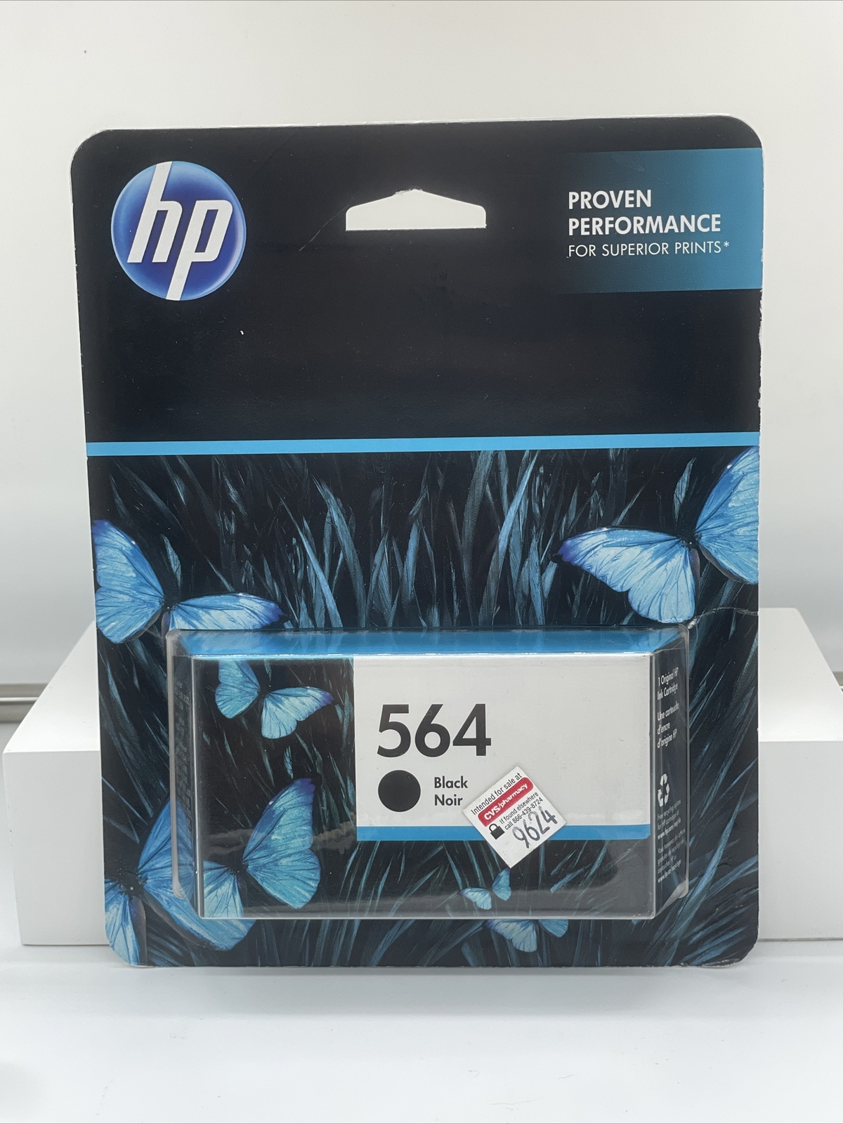 NEW Genuine HP 564 Black Ink Cartridge Exp 07/2022 – Free Shipping