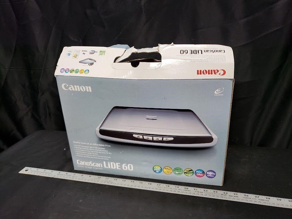Canon Scanner CanoScan LIDE 60 Used and in Original Box