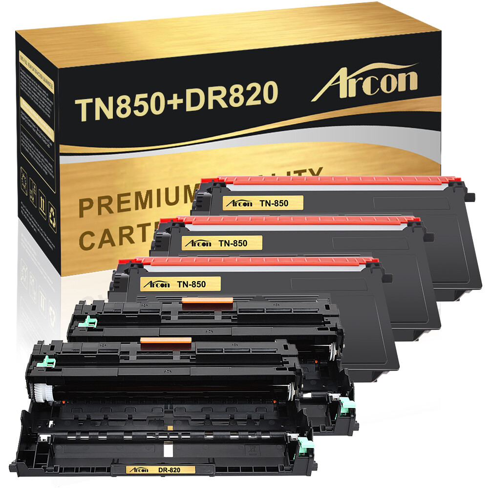 TN850 Toner DR820 Drum Compatible With Brother MFC-L5850DW HL-L6200DW TN820 lot