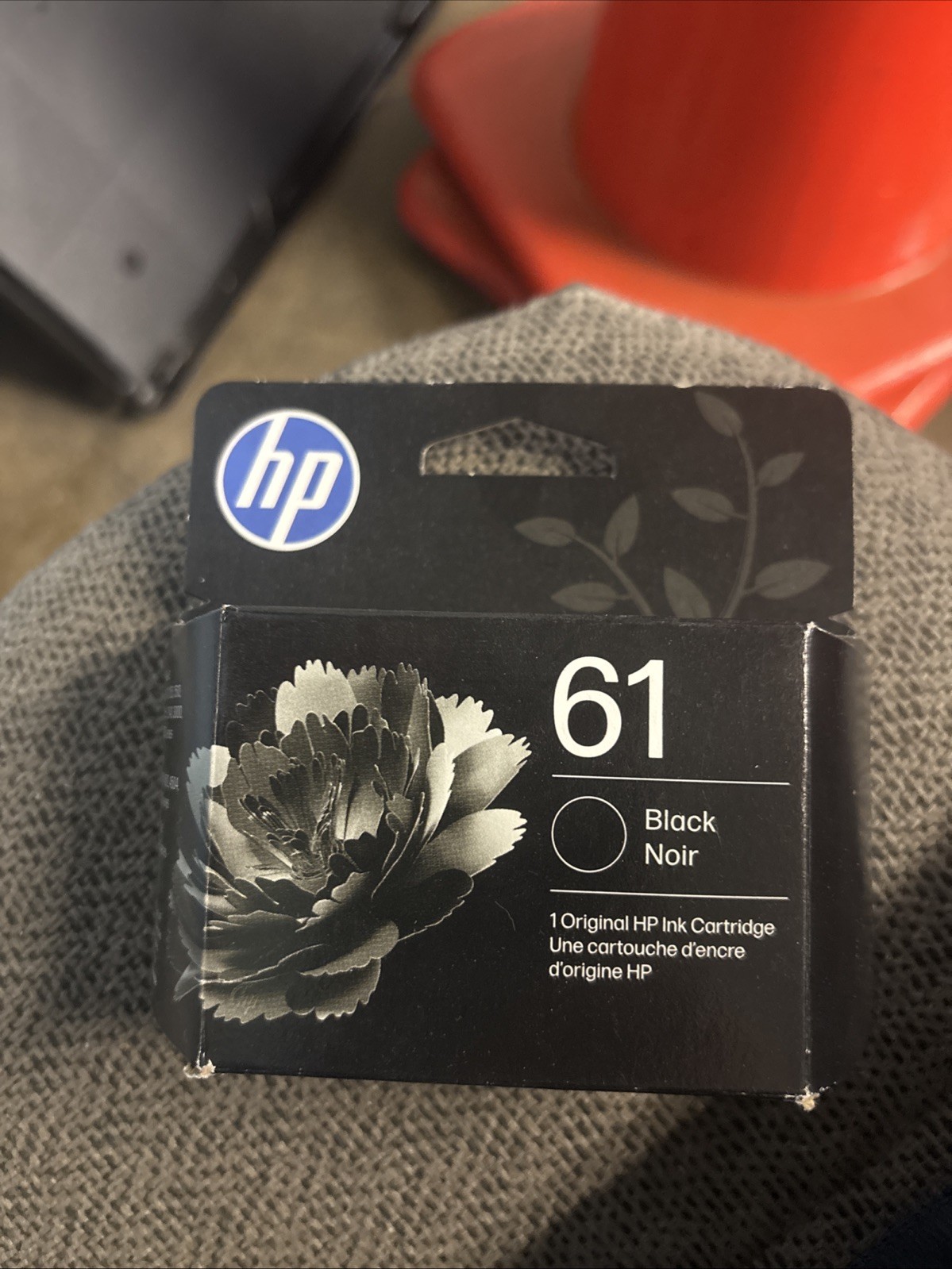 HP 61 Black Ink Cartridge CH561WN, EXP 07/2027