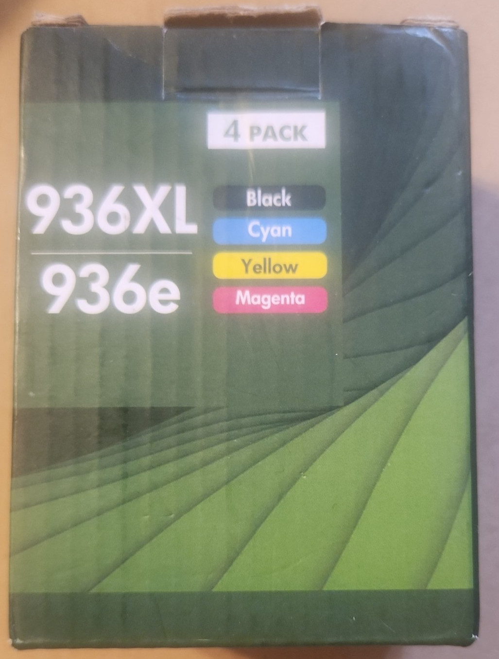 936 936XL 9125e 9120e Ink Cartridges Combo Pack: Replacement for HP 936e 936XL 9