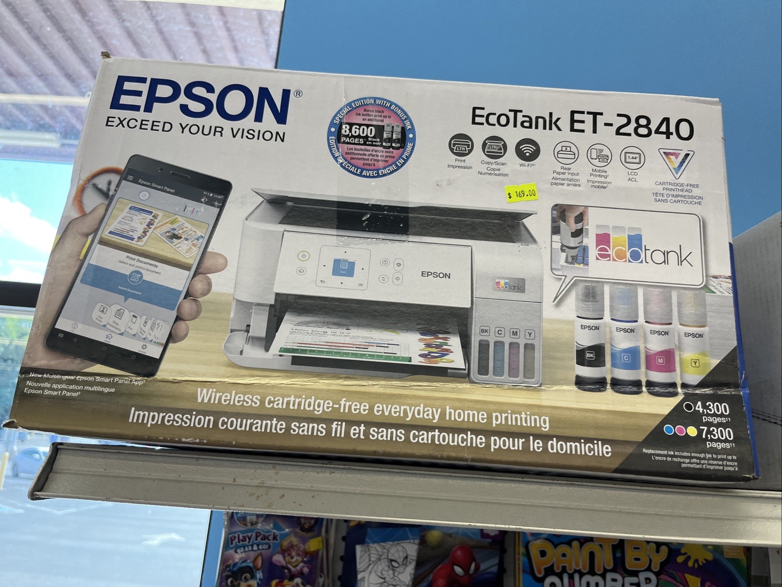 Epson EcoTank ET2850 SE Special Edition AIO Supertank Wireless Color All-In-One