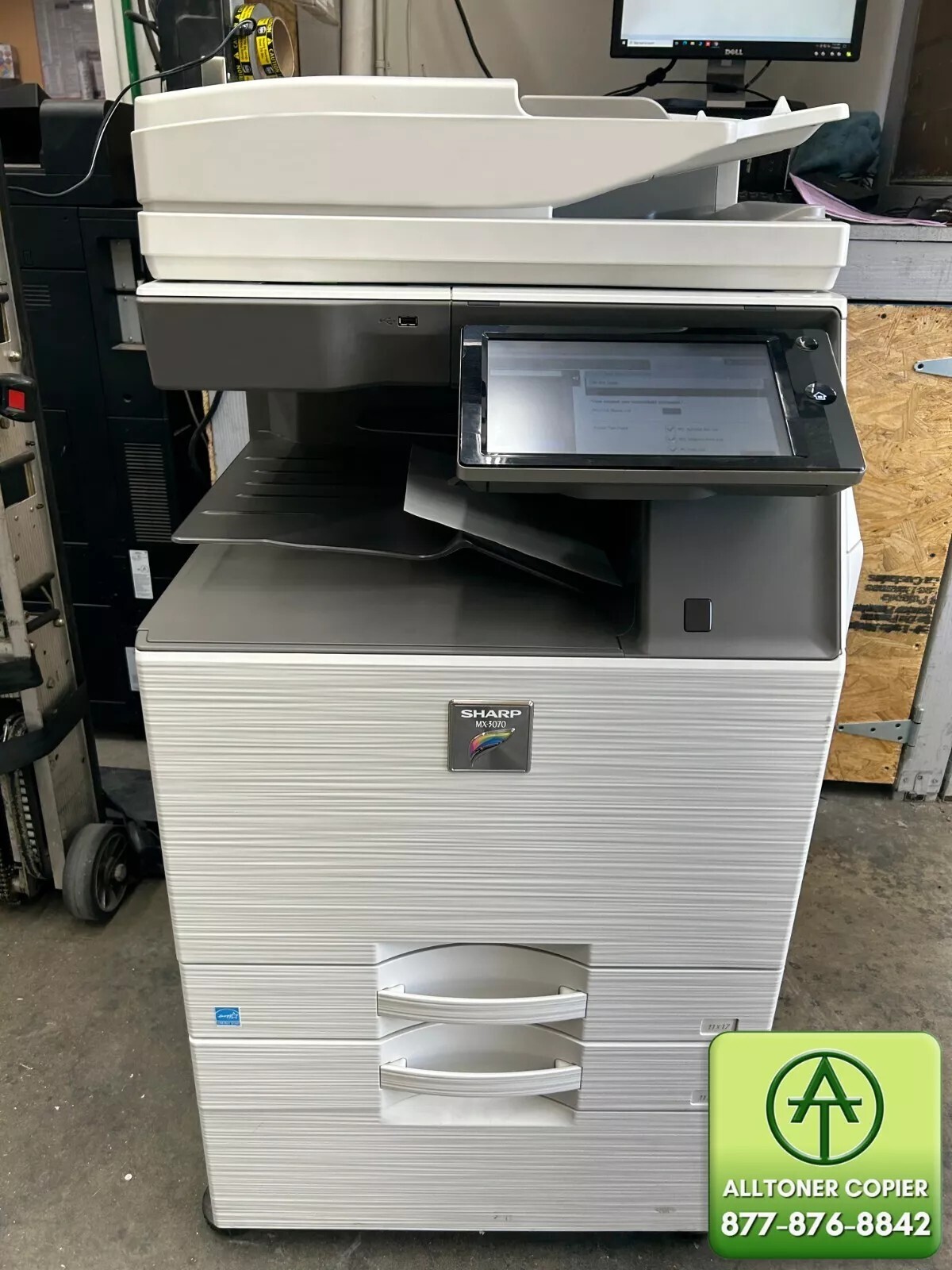Sharp MX-4050N Laser Color Tabloid All-in-One Printer Scanner Copier 40 PPM