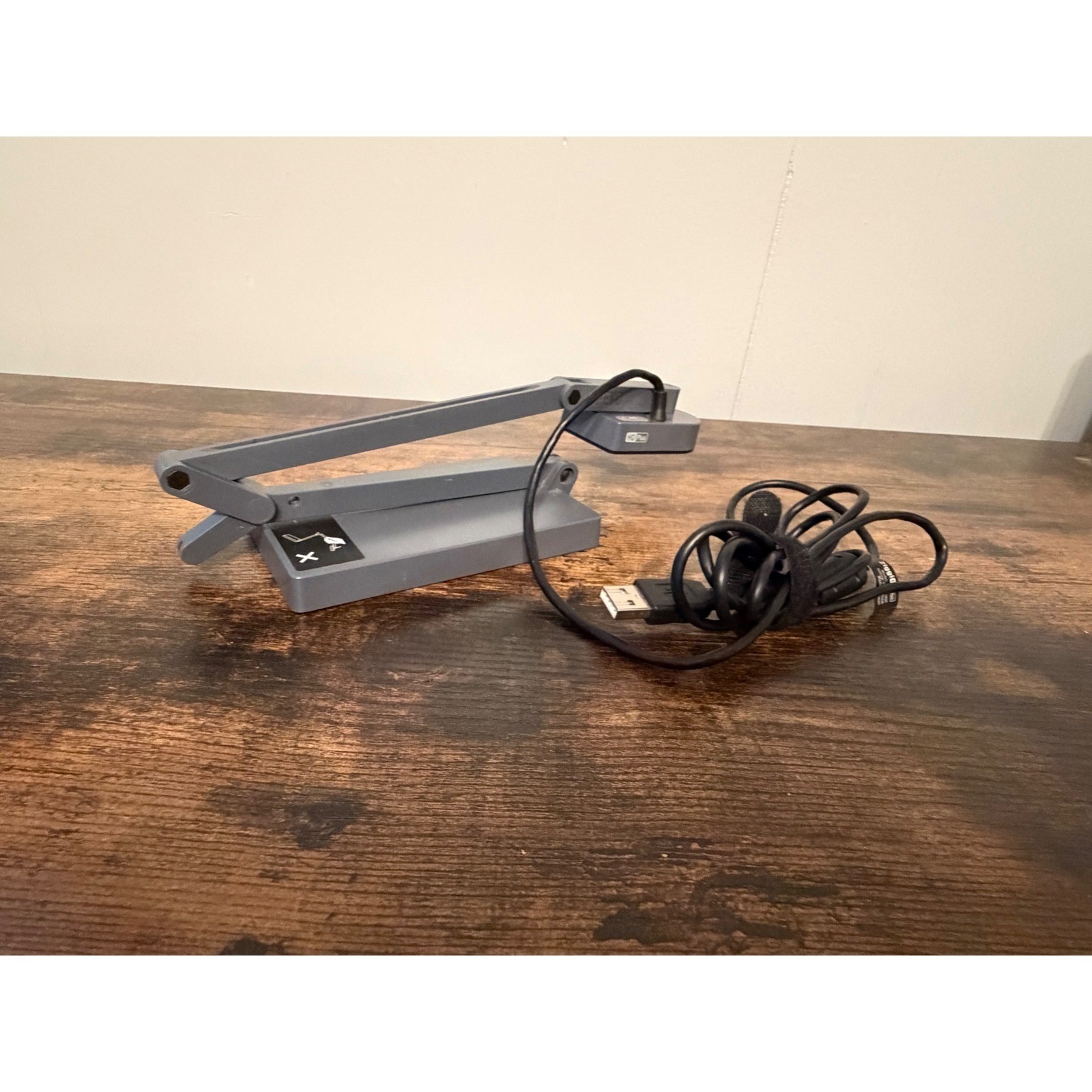 IPEVO V4K-13MP Ultra USB Document Camera UHD 4K Visualizer Grey Finish