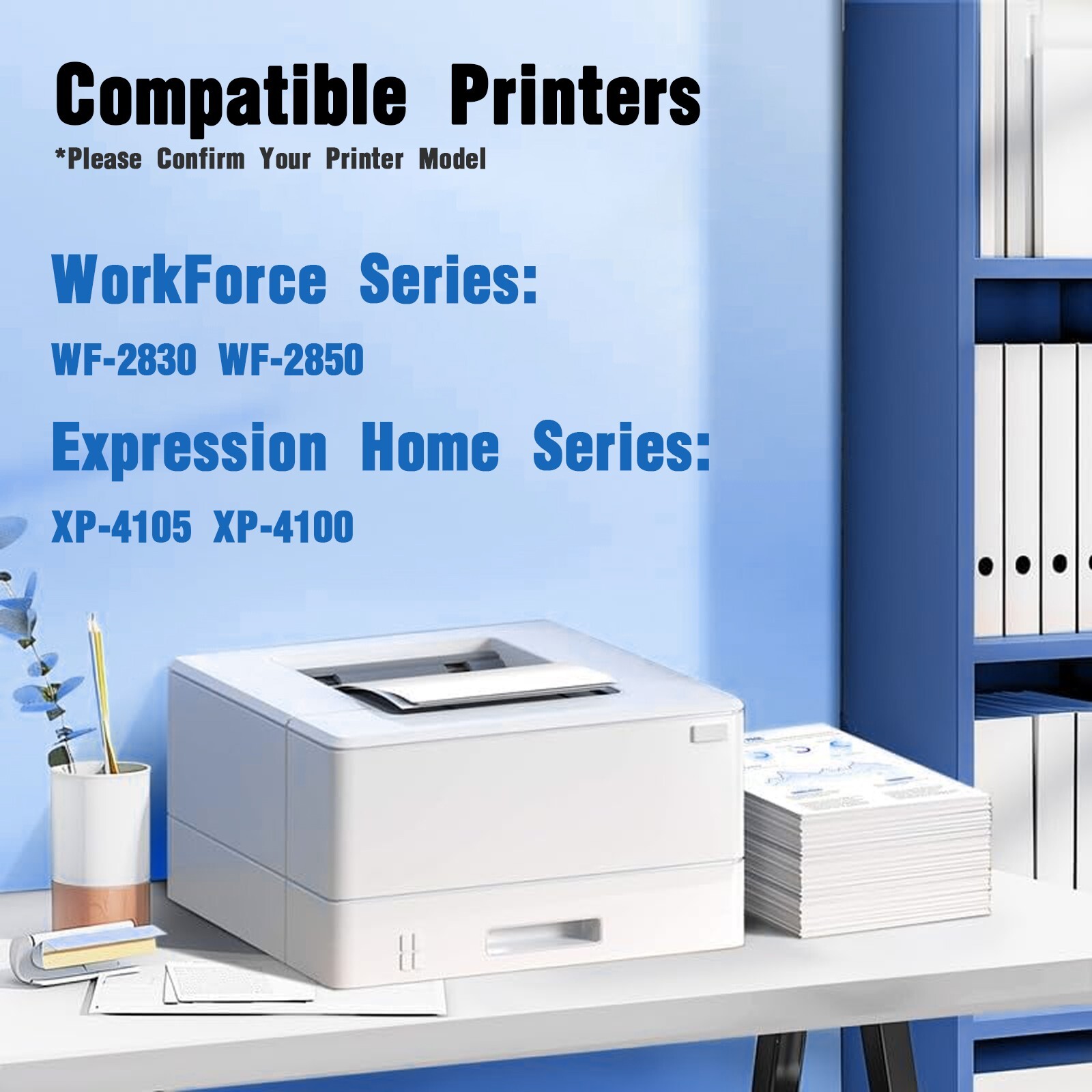 212XL Ink for Epson WF-2830 XP-4100 WF-2850 Printers (Black/Cyan/Magenta/Yellow)