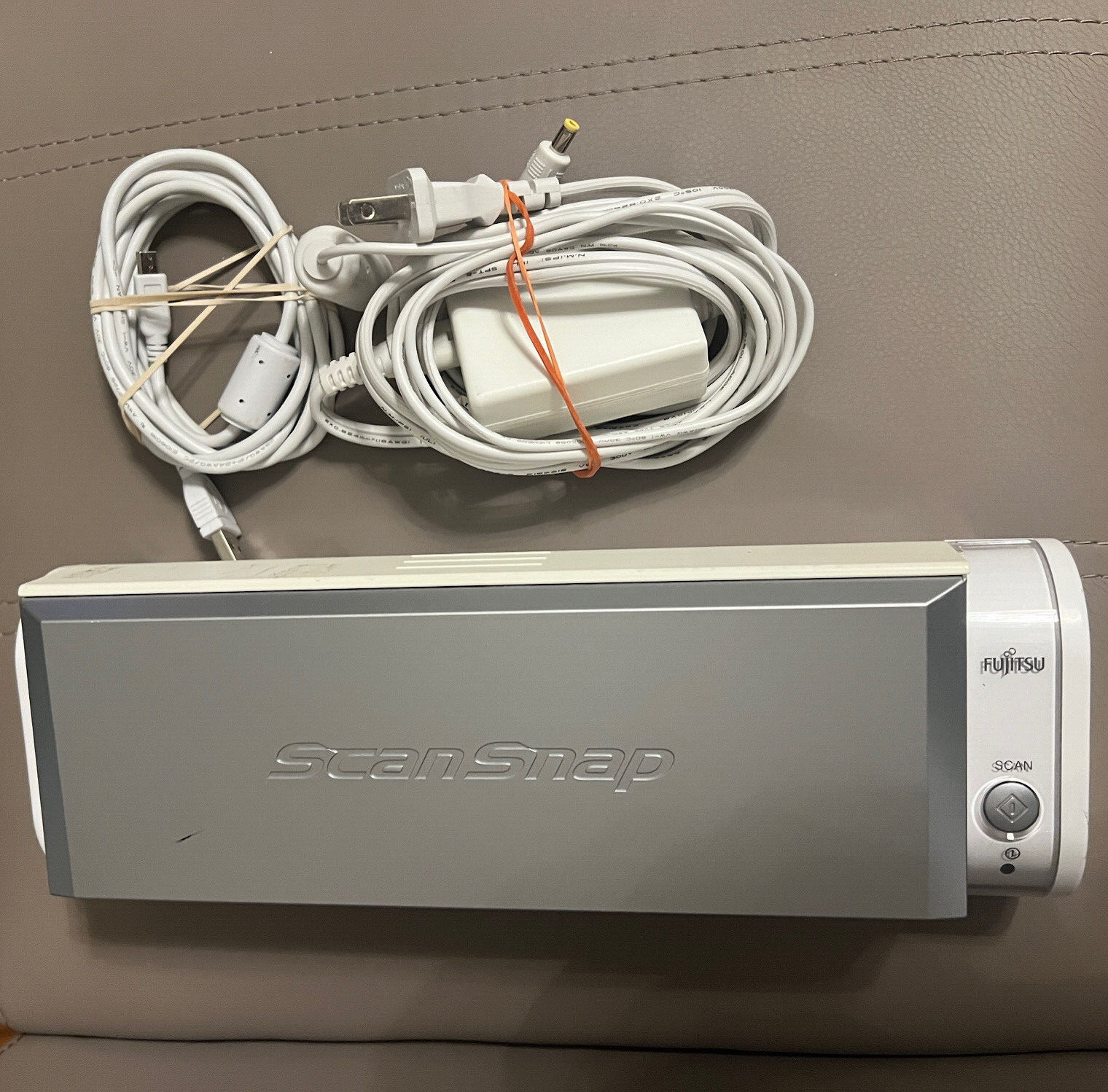 Fujitsu ScanSnap S300M Color Image Scanner For Mac w/ Power Cable & USB