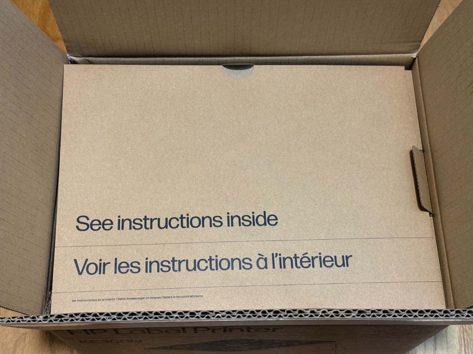 HP KE300N 4×6 Direct Thermal Label Printer Ethernet USB 203 DPI Open Box