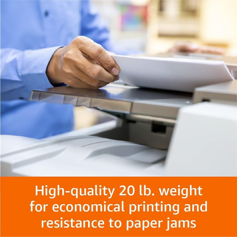 Multipurpose Copy Printer Paper, 20 Lb, 8.5 X 11 Inches, 10 Reams , 92 Bright