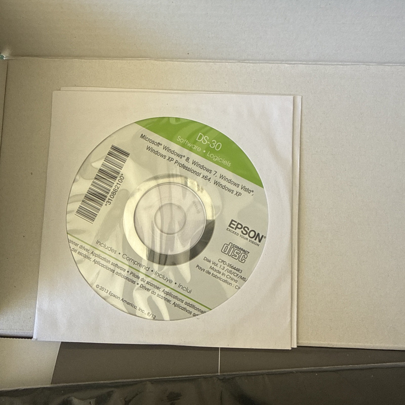 Epson DS-30 WorkForce USB Portable Color Document Scanner