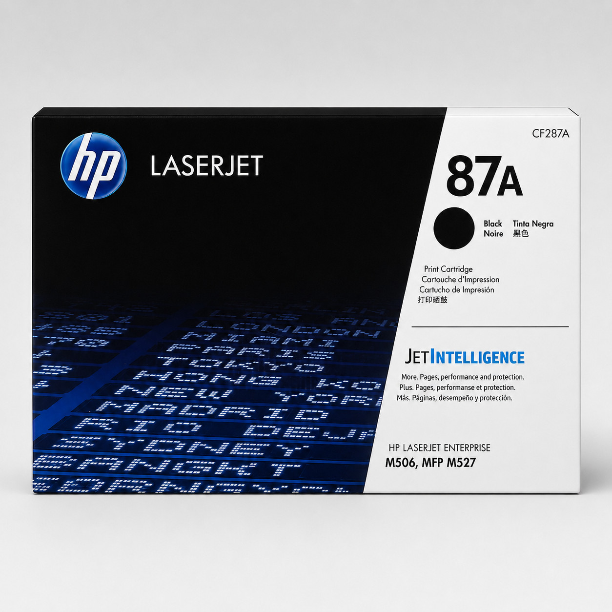 Genuine HP CF287A Black Toner Cartridge 87A Sealed Box