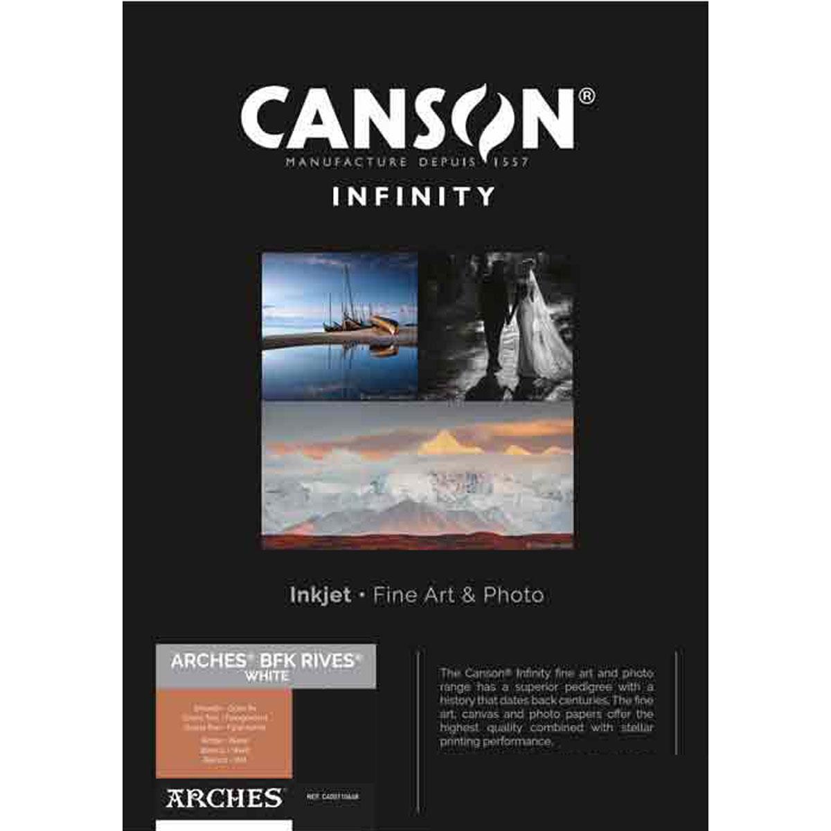 Canson Infinity ARCHES BFK Rives White Matte Inkjet Paper, 8.5×11″, 10 Sheets