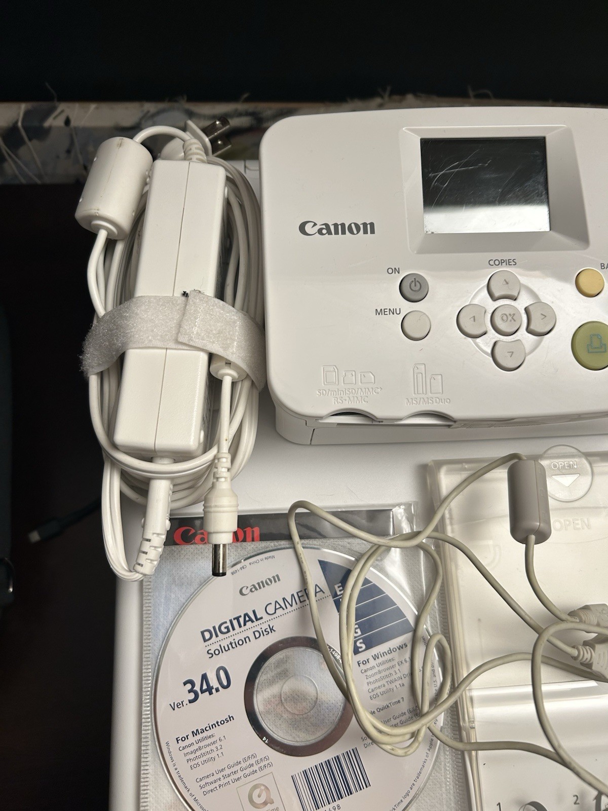 Canon SELPHY CP760 Dye-Sublimation Portable Color Photo Printer