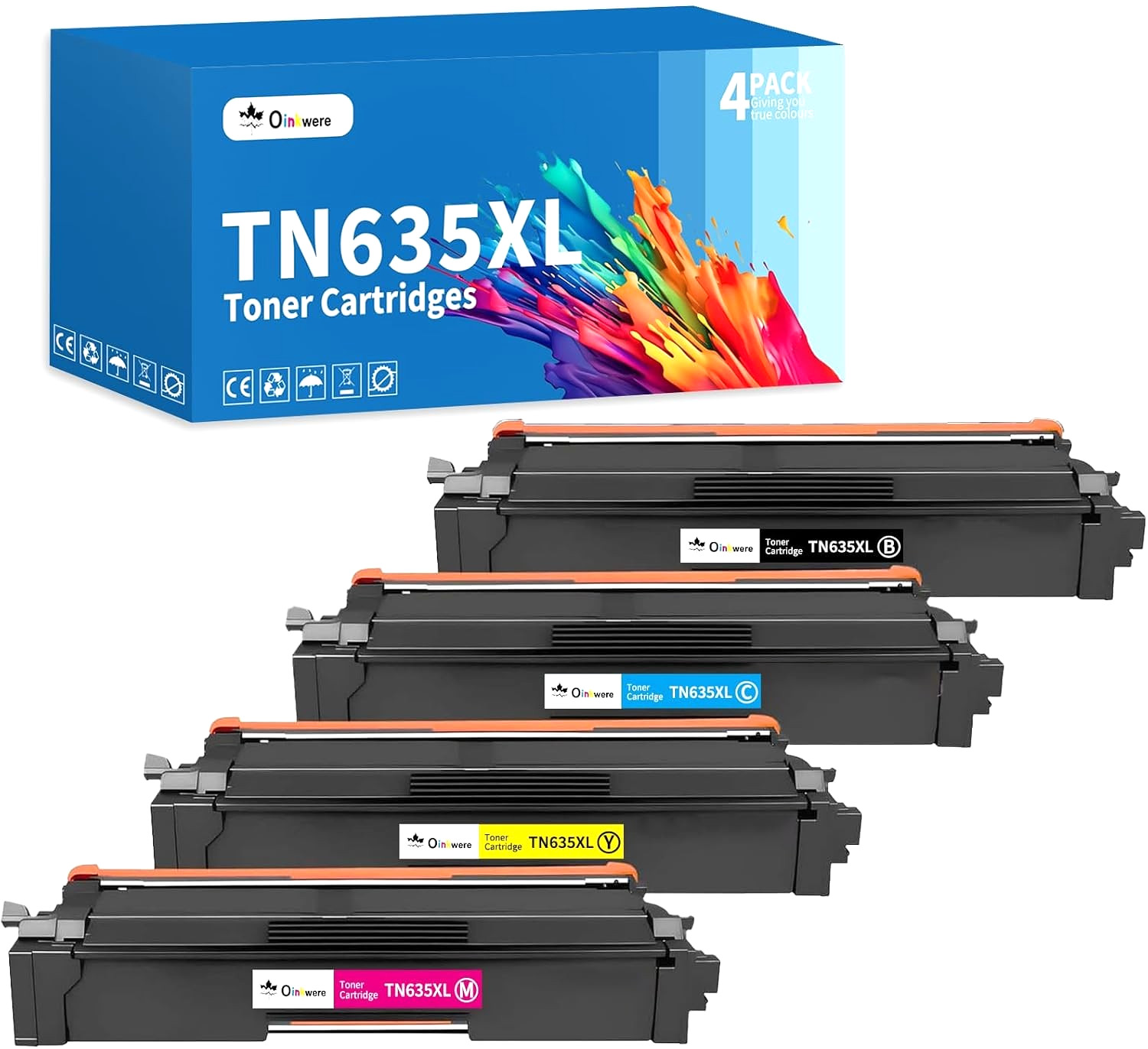 Toner Cartridge for Brother TN635XL TN-635X ( HL-L8430CDW & MFC-L8730CDW) Series