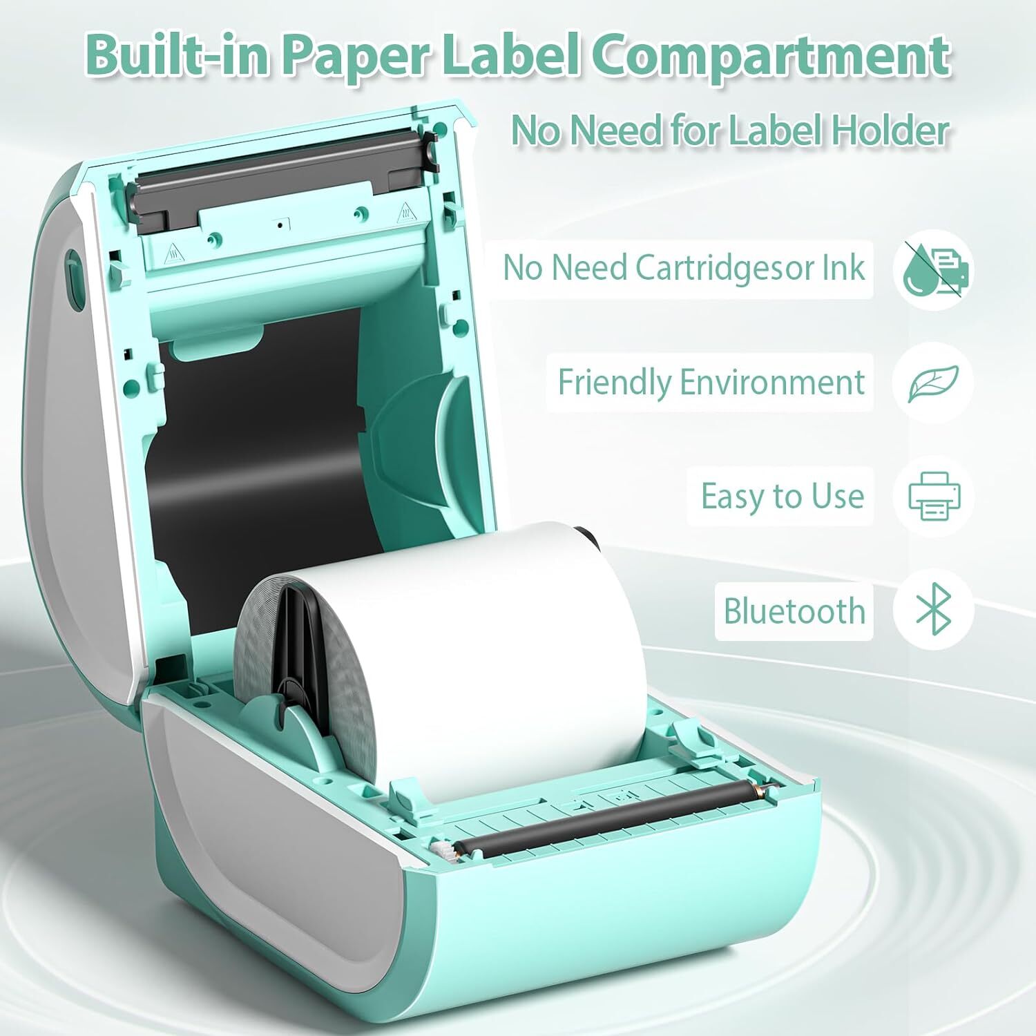 Thermal Shipping Label Printer 4×6 Barcode Printer for USPS FedEx Amazon lot