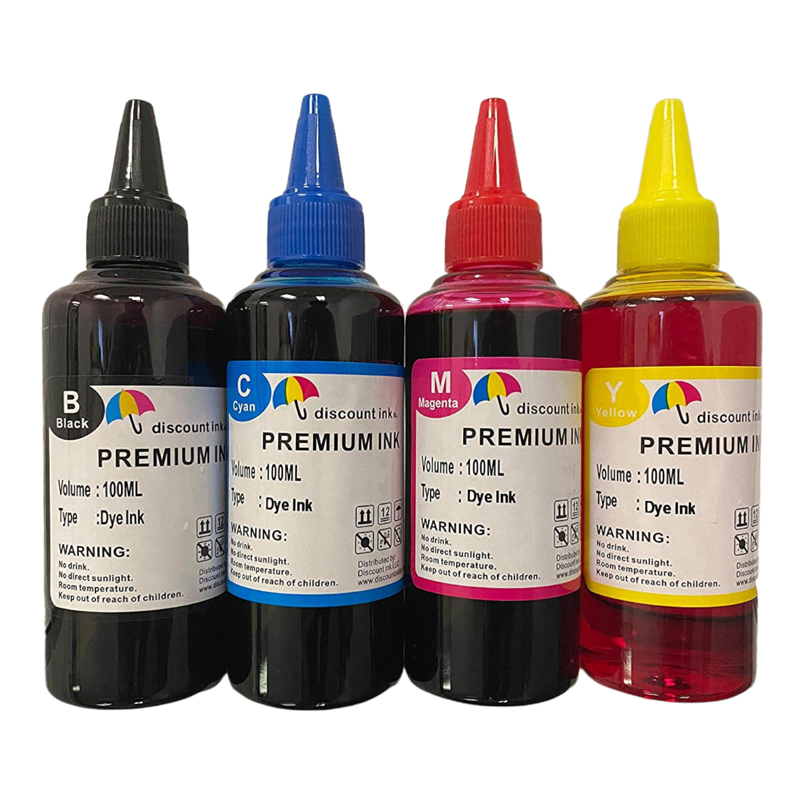 CIS BULK Ink Refill Bottles For Brother LC61 lc79 lc75 lc105 lc103 lc203 lc205