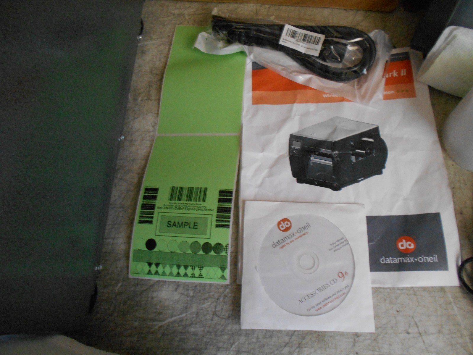 Nice Datamax-Oneil Mark II I-4212e Thermal Label printer with Ethernet