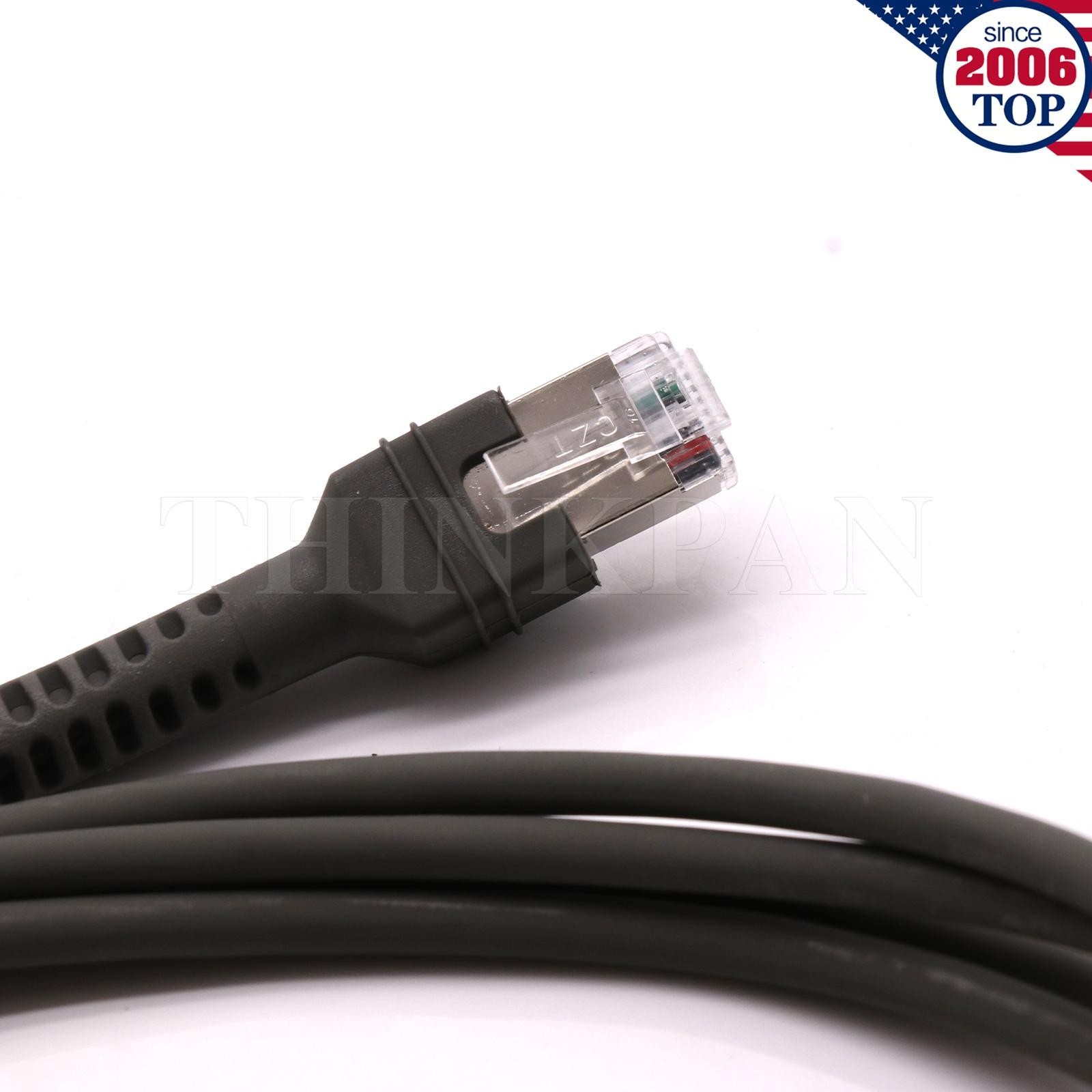 New Zebra CBA-U21-S07ZBR Shielded USB Cable 7Ft(2.1m) for Barcode Scanners