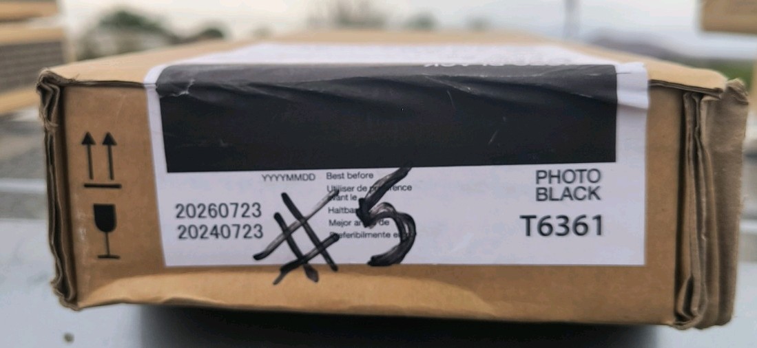 02+2026 New EPSON T6361 Photo Black Ink 700ml for Stylus Pro 7890/7900/9890/9900